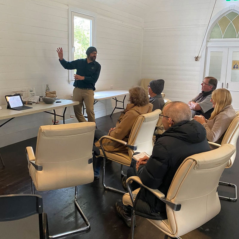 Landcare presentation at Blackwood St Martin's Chapel